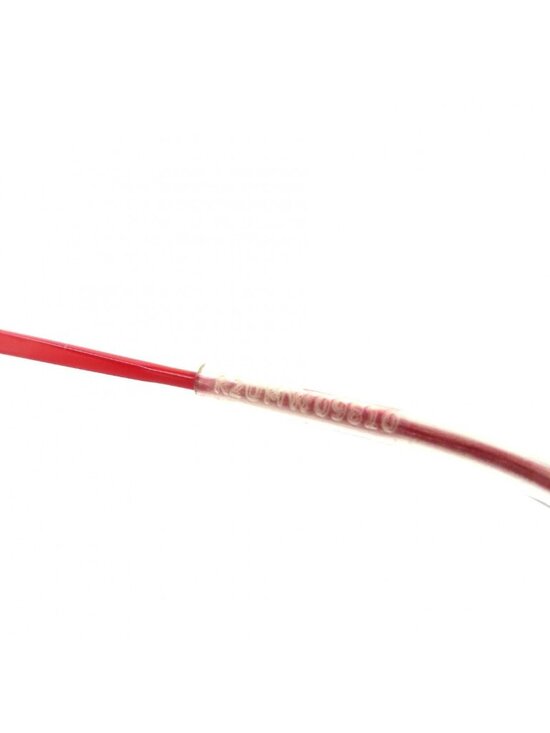 Balenciaga Logo Round Mirror Lens Sunglasses Eyewear Red 55 main image 8